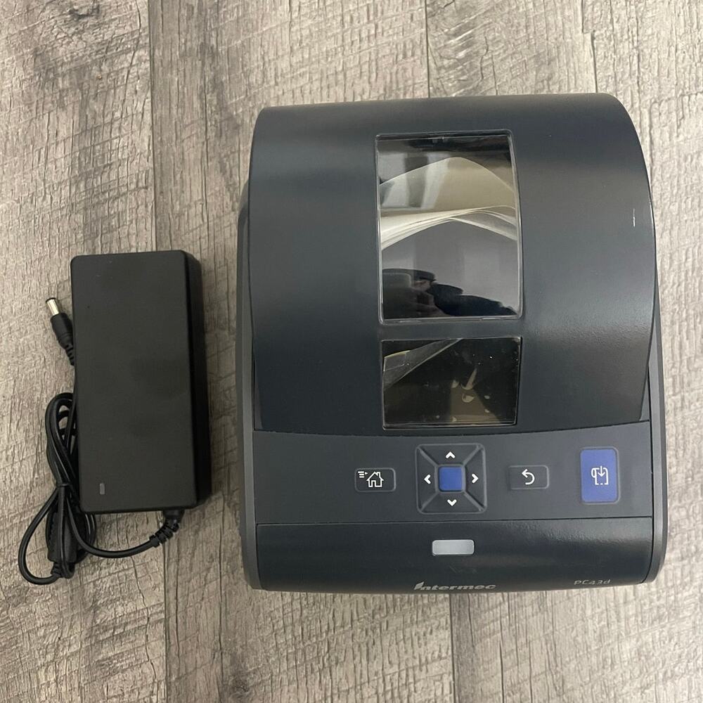 Intermec PC43d Thermal Desktop Barcode Printer‎ w/ AC Adapter